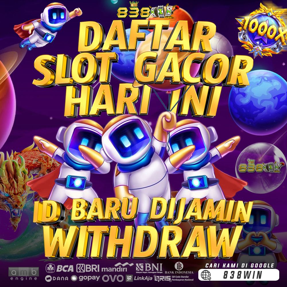 838WIN: Situs Maxwin 777 Slot Gacor Gampang Menang Hari Ini Terbaru